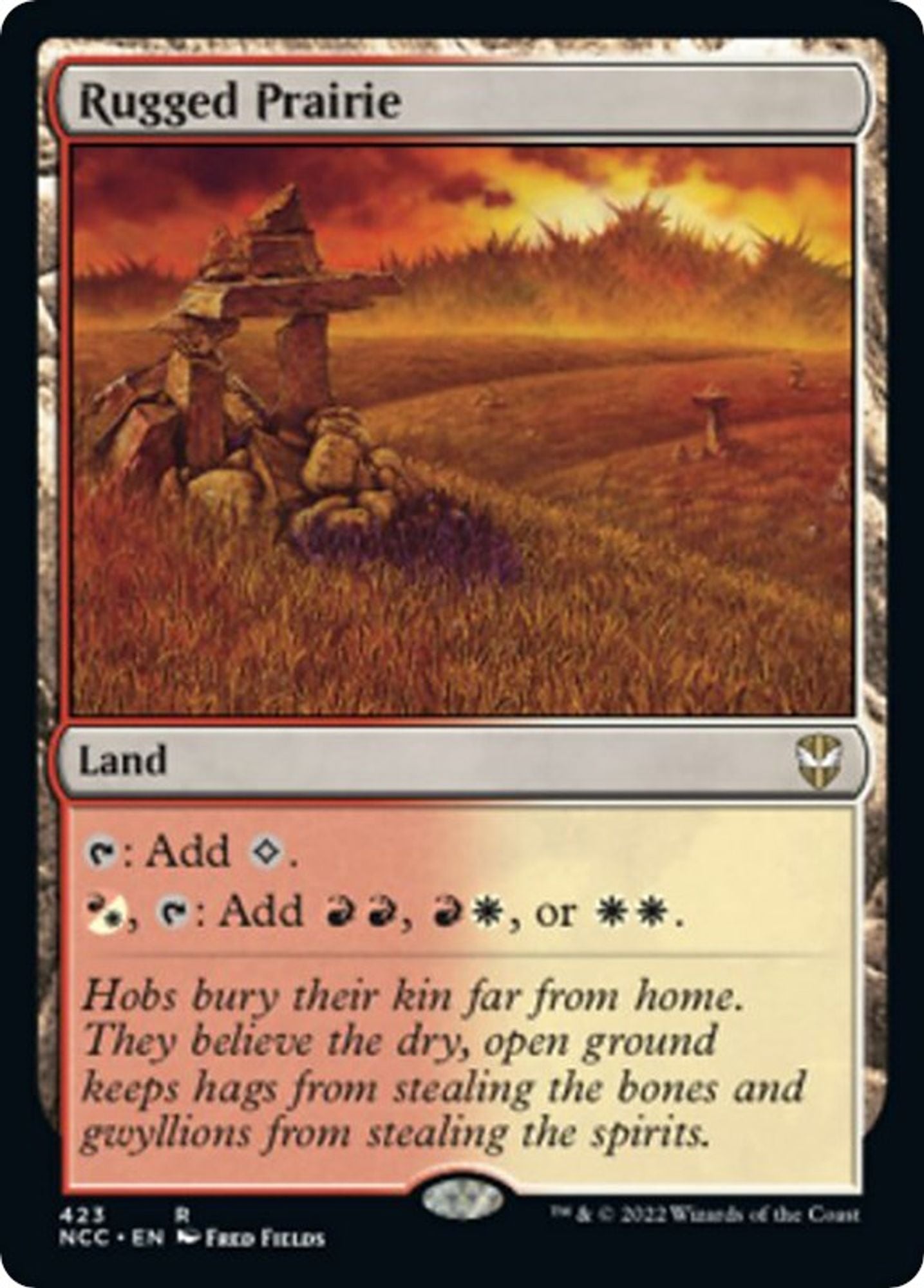 Rugged Prairie - Commander: Streets of New Capenna