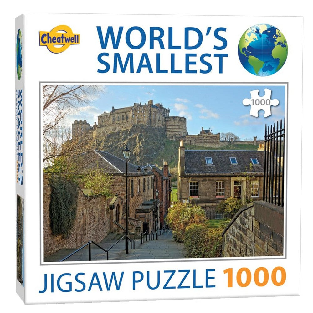 Puzzle - Cheatwell - Worlds Smallest 1000pc Edinburgh Castle