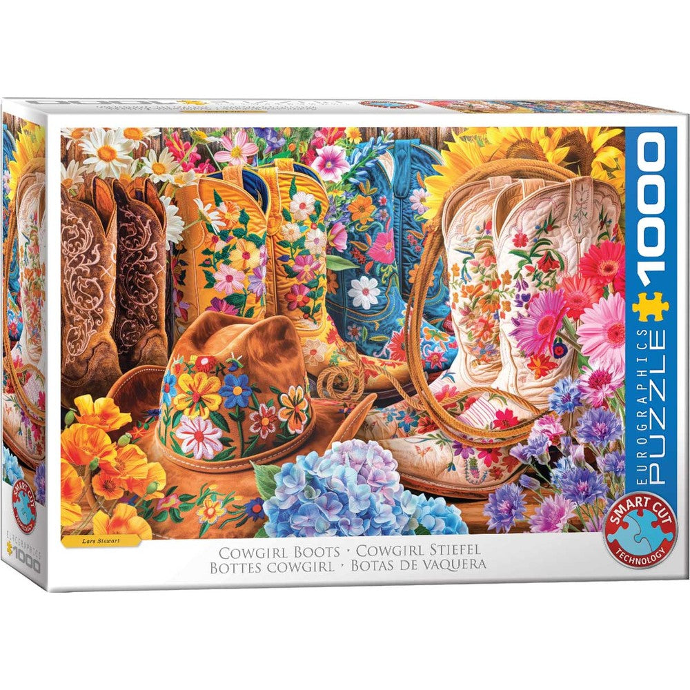 Puzzle - Eurographics - Cowgirl Boots 1000pc