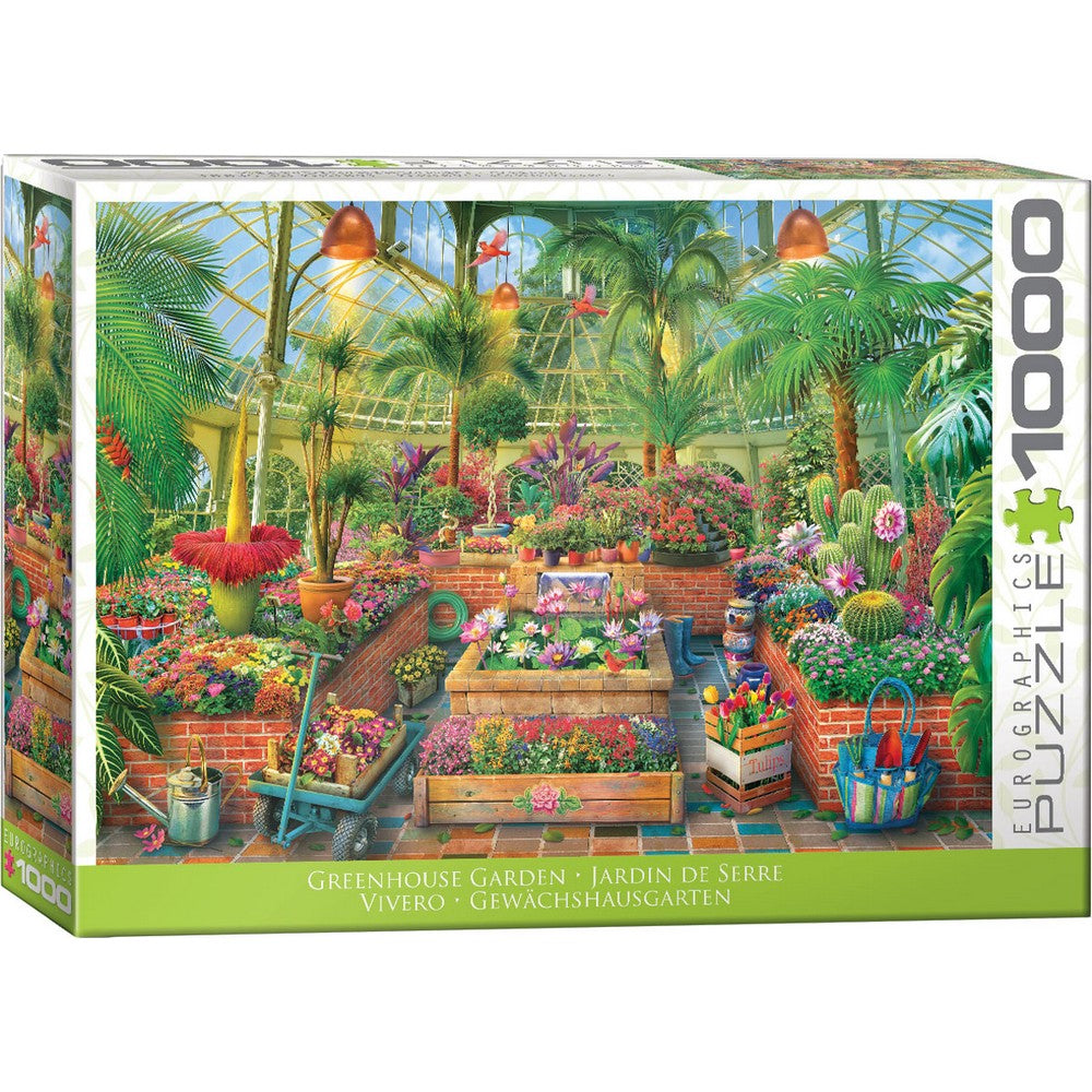 Puzzle - Eurographics - Greenhouse Garden 1000pc