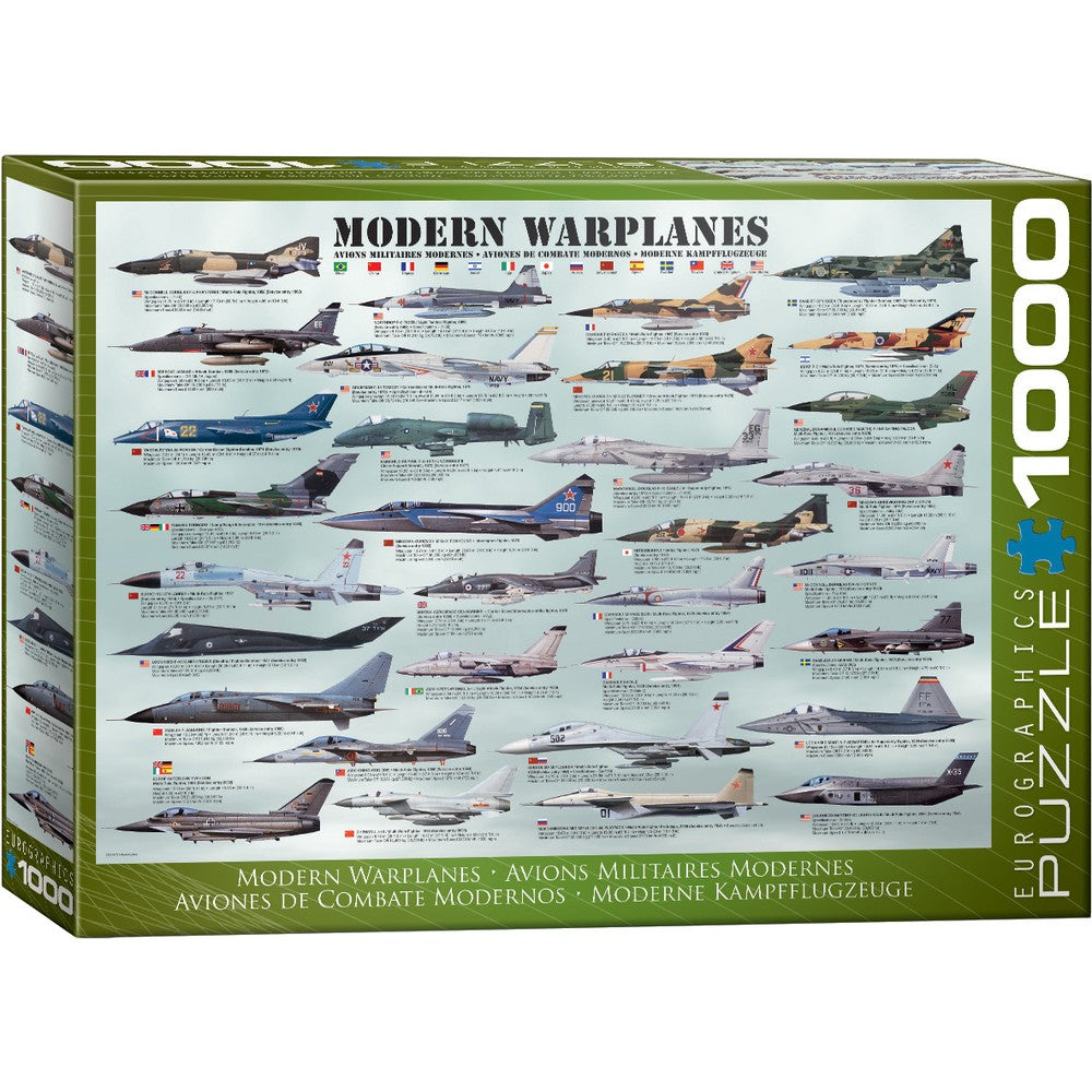 Puzzle - Modern Warplanes 1000pc