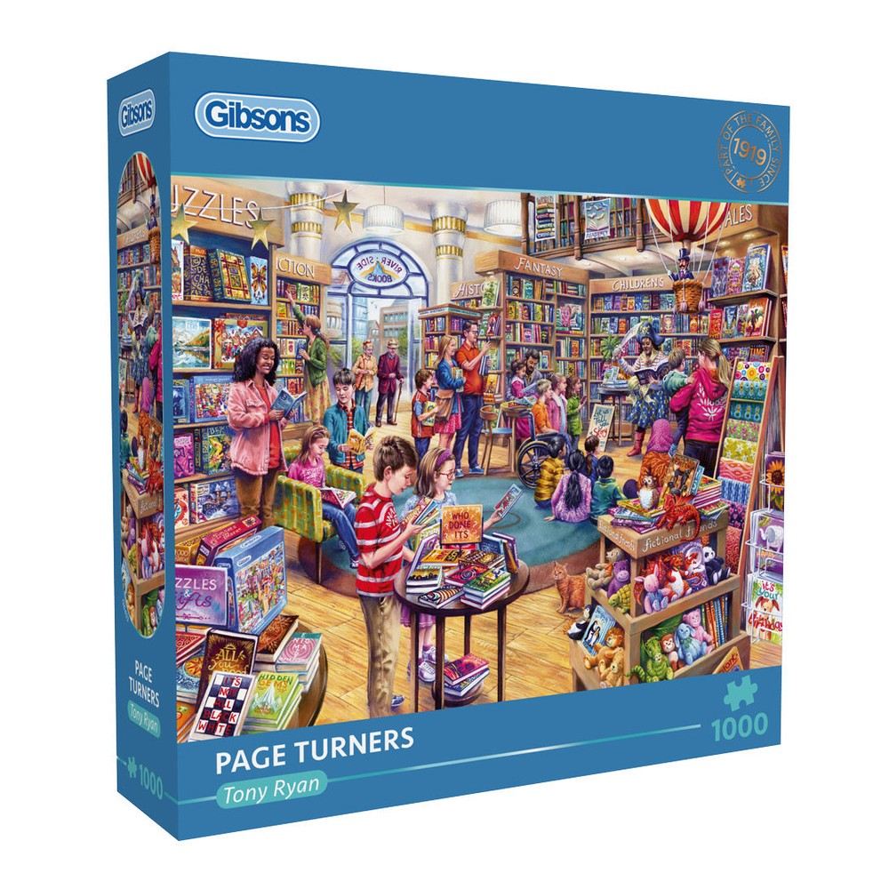 Puzzle - Gibsons - Page Turners 1000Pc
