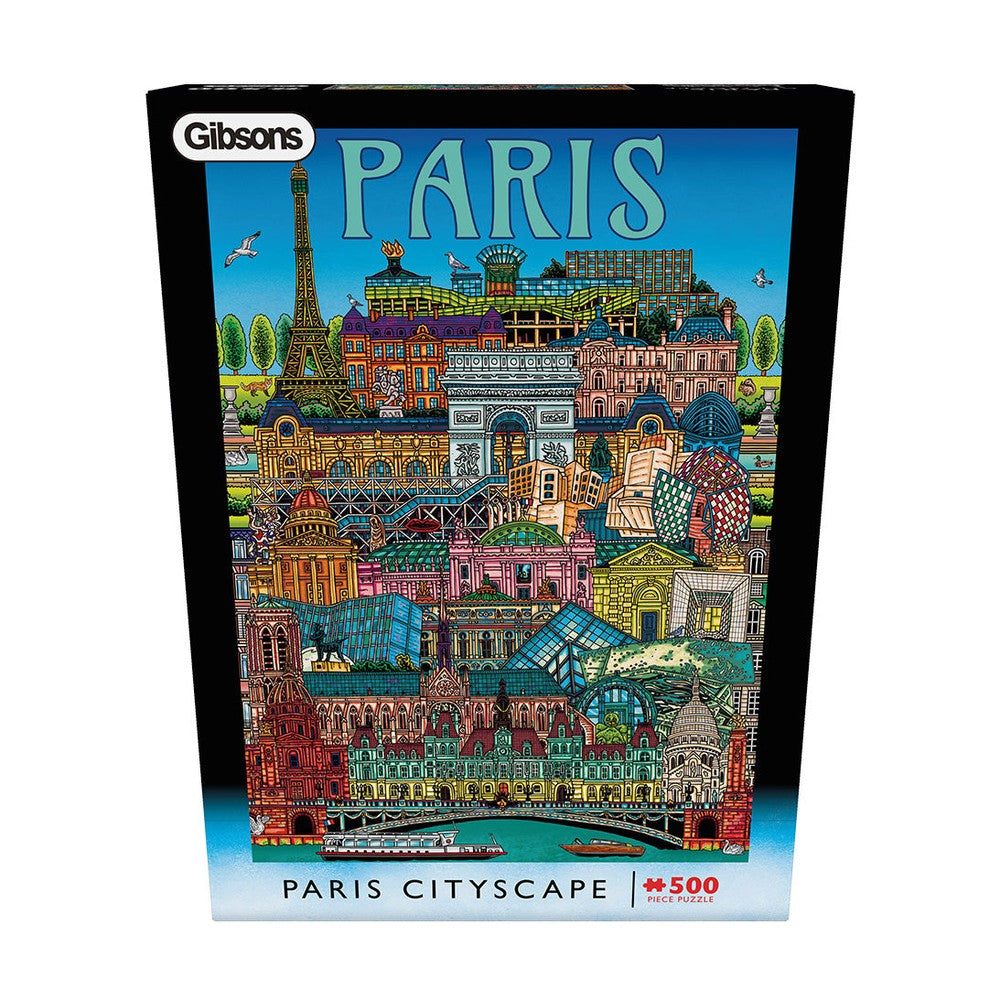 Puzzle - Gibsons - Paris Cityscape 500Pc