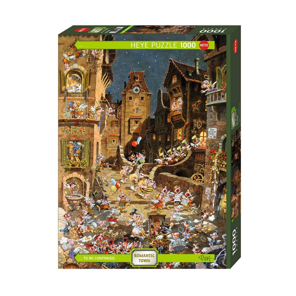 Puzzle - Heye - Romantic Town; By Night 1000Pc