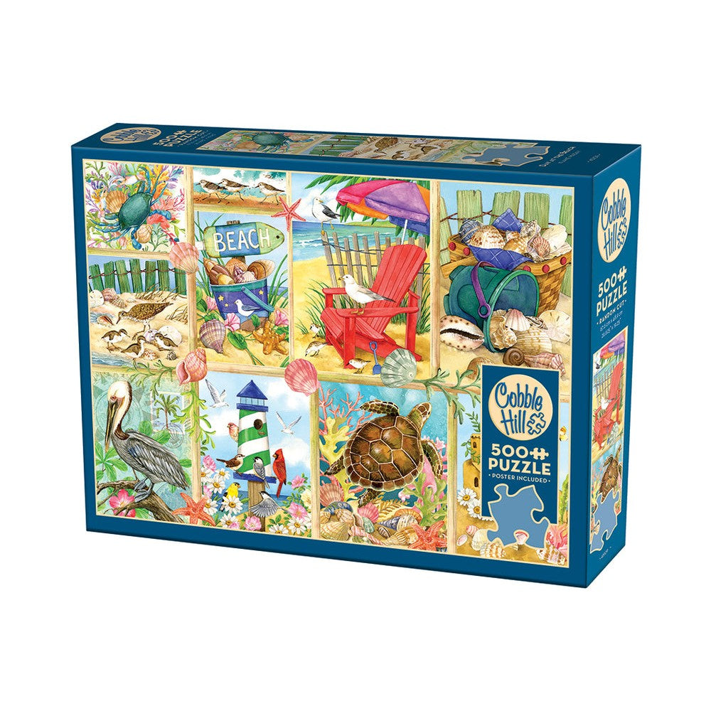 Puzzle - Cobble Hill - Day At The Beach 500Pc