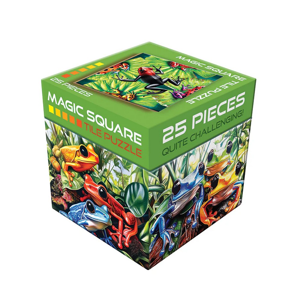 Puzzle - Cobble Hill - Magic Square Puzzle: Frogs
