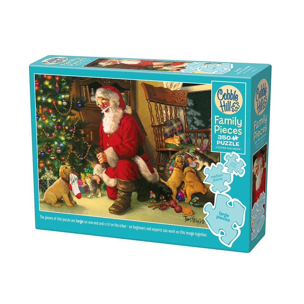 Puzzle - Cobble Hill - Santa's Lucky Stocking 350Pc