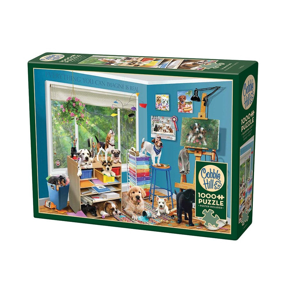 Puzzle - Cobble Hill - Studio Pups 1000Pc