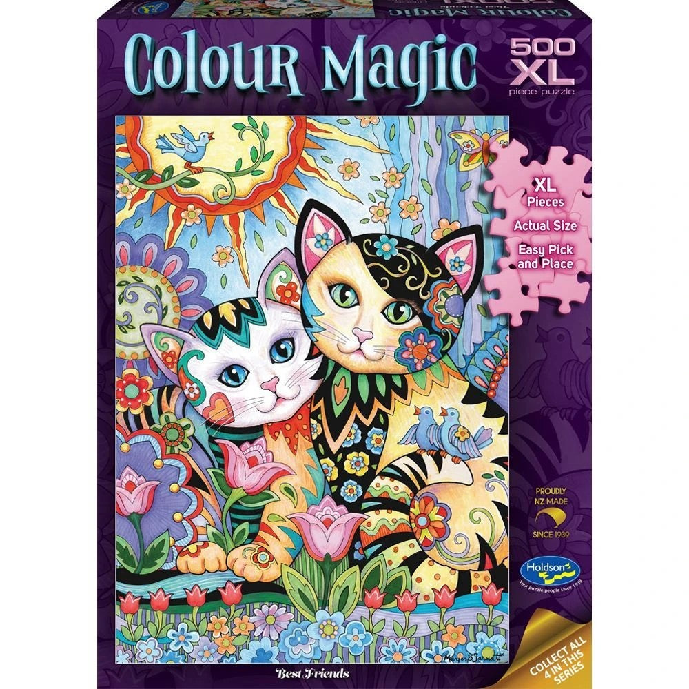Puzzle - Holdson - Colour Magic Best Frnds 500Pxl