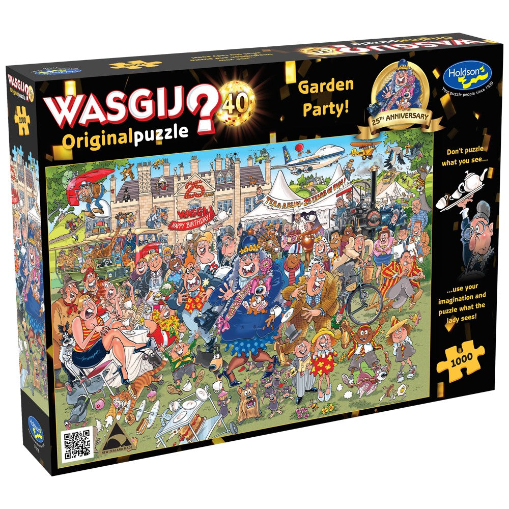 Puzzle - Holdson - Wasgij? - Original - #40 - Garden Party 1000pc