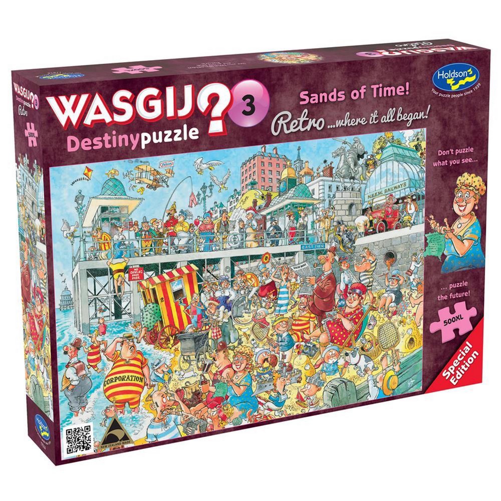 Puzzle - Holdson - Wasgij? Retro Dest;#3 500Pcxl