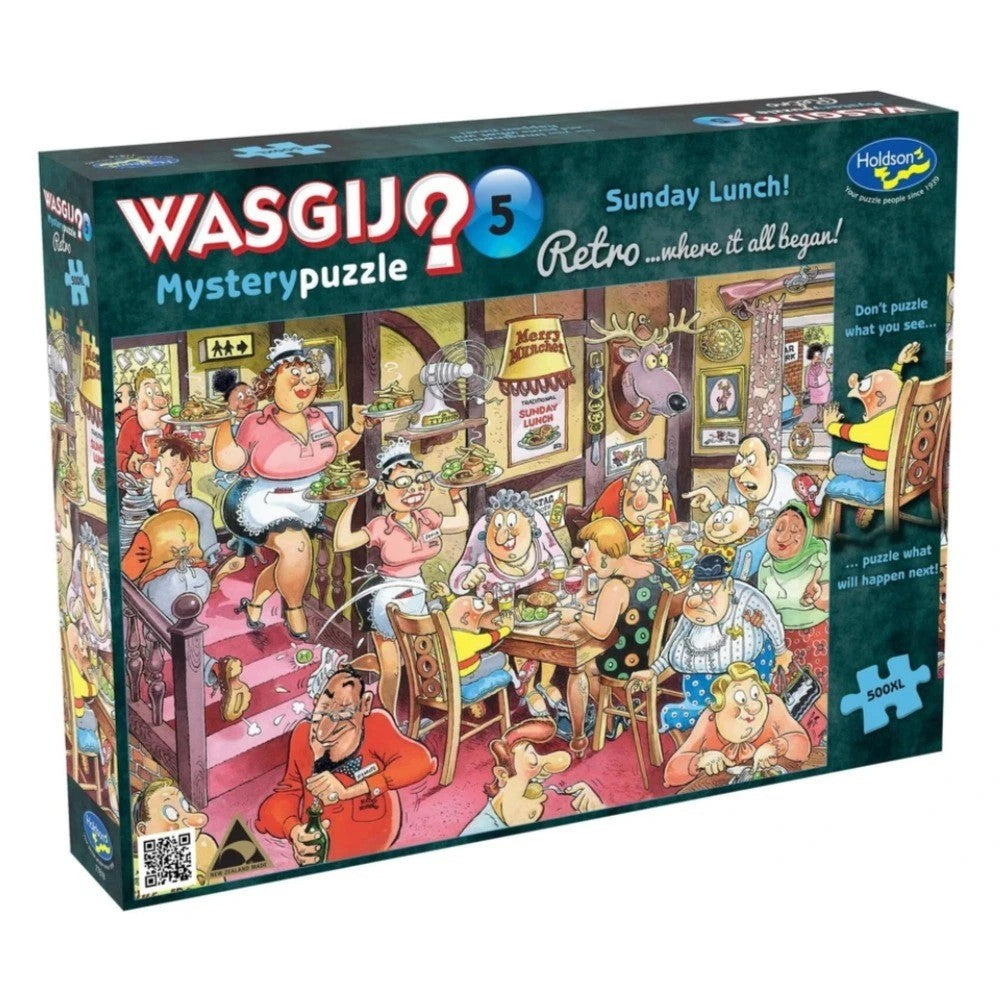 Puzzle - Holdson - Wasgij? Retro Mystery 5 500Xlp