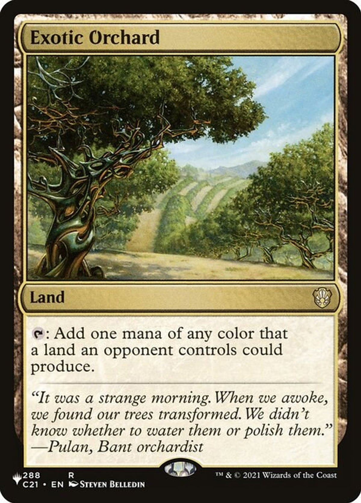 Exotic Orchard (C21) - The List Reprints