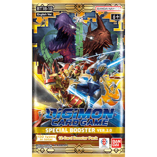 Digimon TCG: Special Booster Version 2.0 - Booster Pack BT18-19 Digimon TCG: Special Booster Version 2.0 - Booster Pack BT18-19