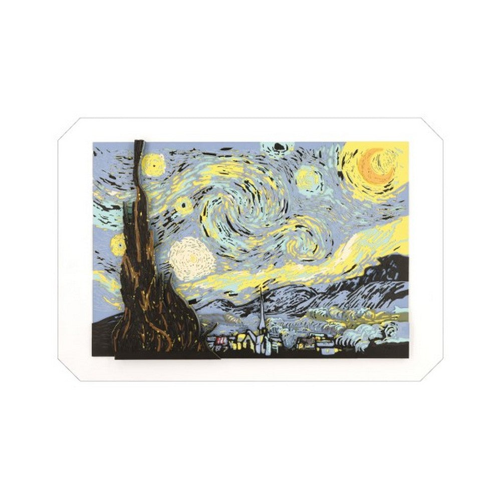 ENSKY - Paper Shadow Art Plus SA-C04 Van Gogh The starry night