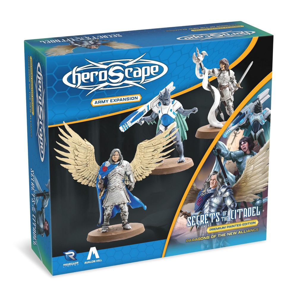 Heroscape - Paragons of the New Alliance Army Expansion Premium Painted Edition