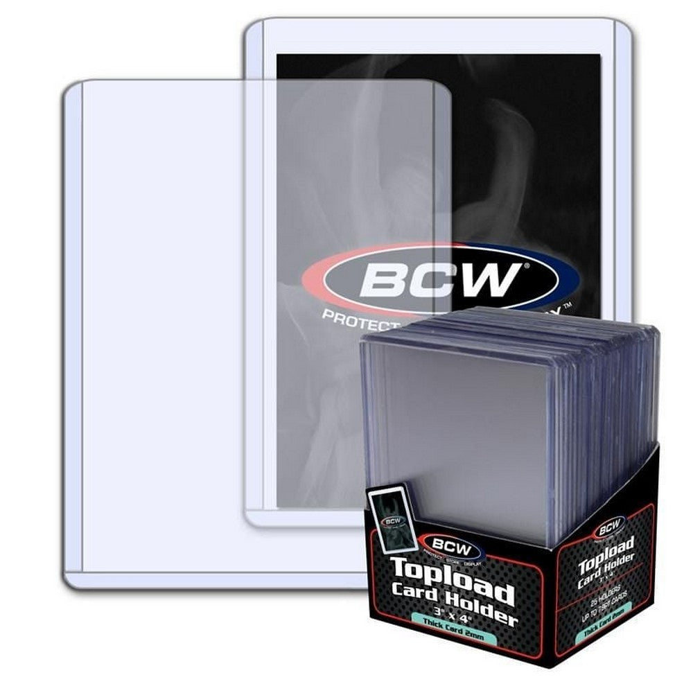 BCW - Toploaders - Topload Holder - 3X4X2 Mm-79 Pt. Thick Card