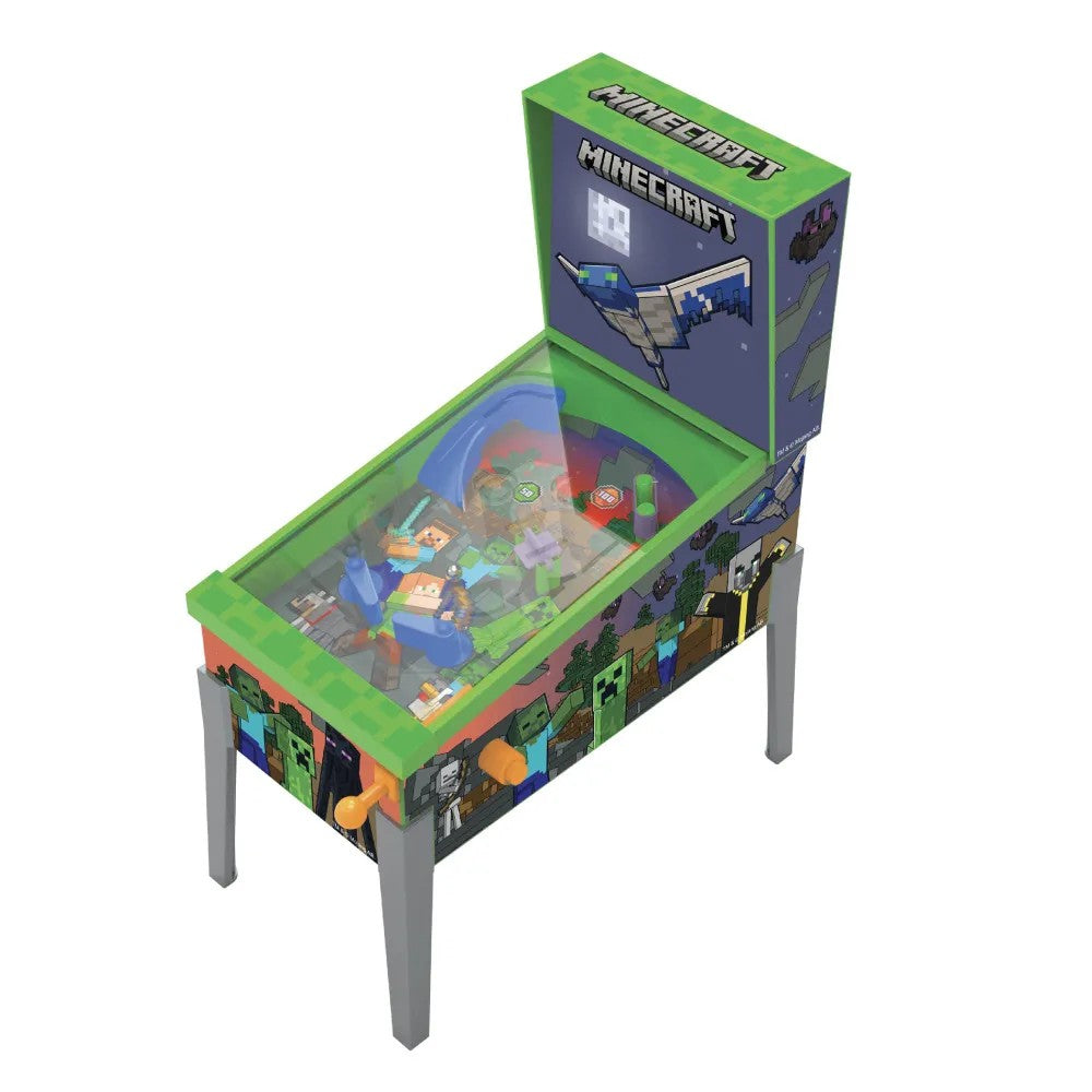 Minecraft Collectible Desktop Arcade Pinball Overworld