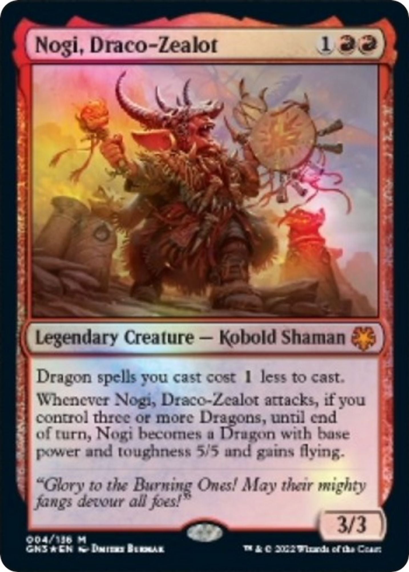 Nogi, Draco-Zealot