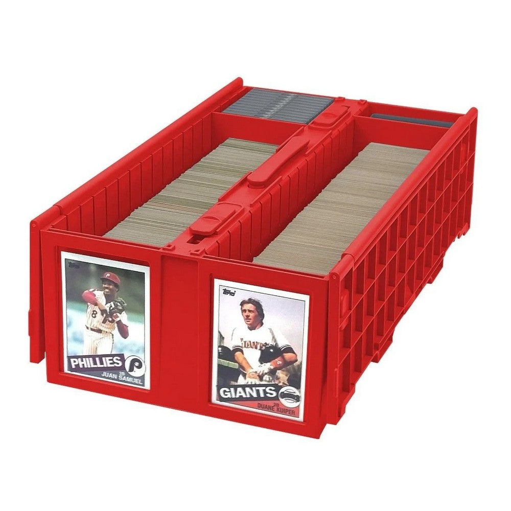 BCW - Catalog & Bins - Collectible Card Bin - 1600 - Red