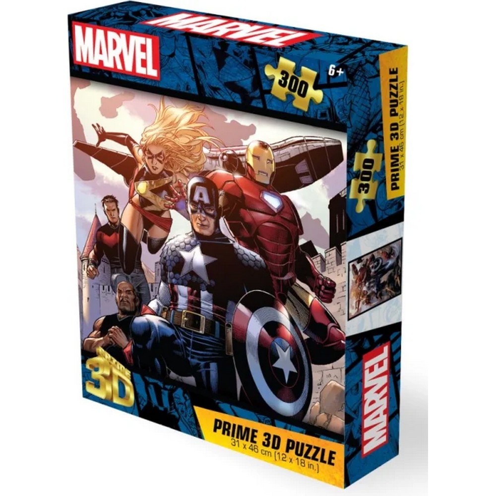 Prime 3D Puzzles - Marvel - Marvel Universe - Avengers - 200pc
