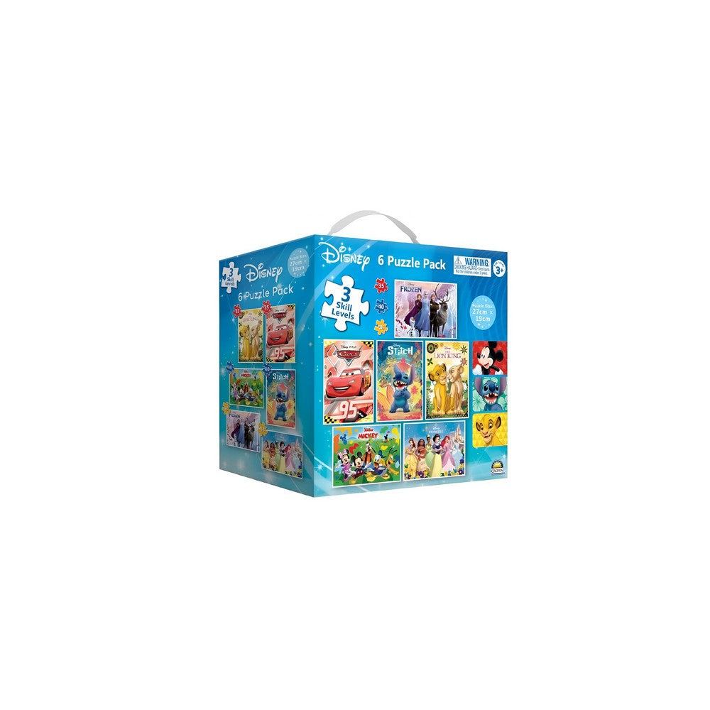 Toy Story 5 - 6 Puzzle Pack - 2x35pc 2x40pc 2x48pc