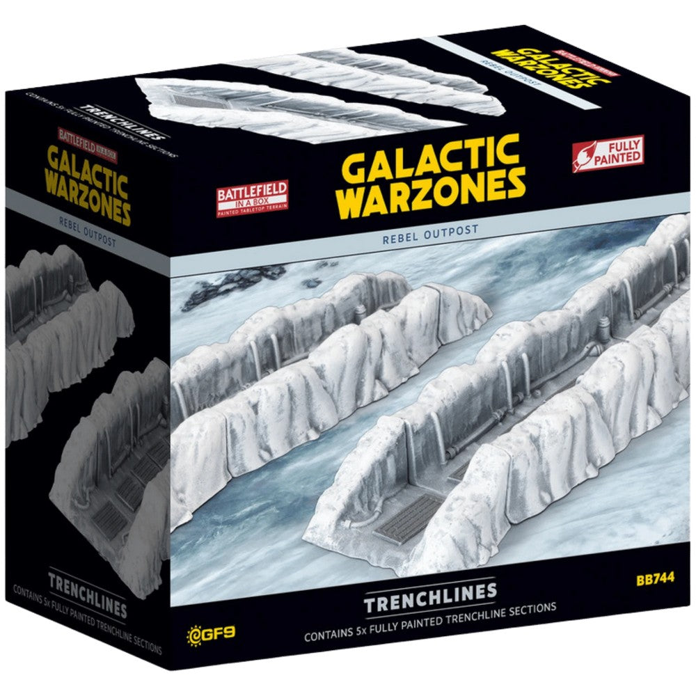 Battlefield in a Box: Galactic Warzones: Rebel Outpost - Trenchlines