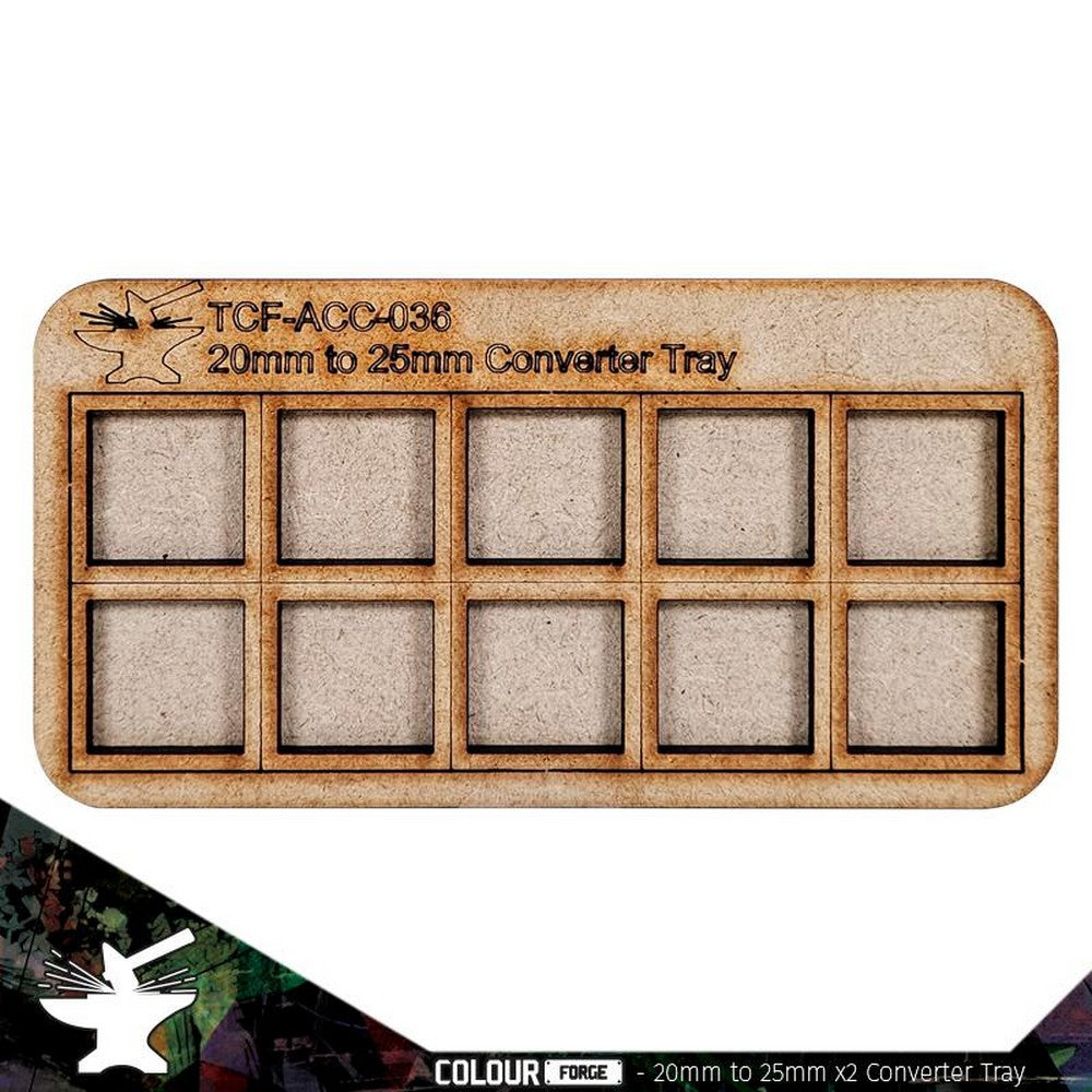 The War Hub - Converter Movement Tray: 20mm to 25mm (5x2)