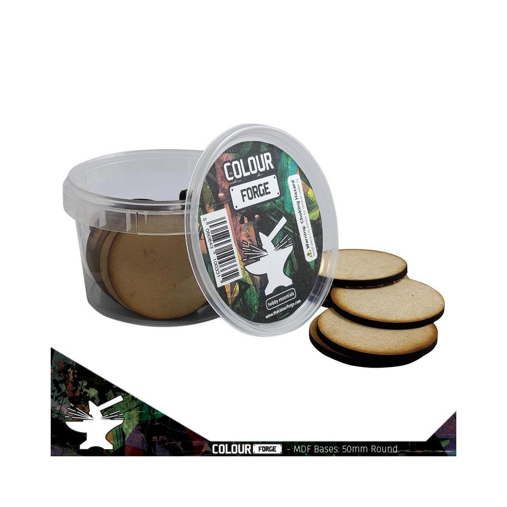 The War Hub - MDF Bases - 50mm Round (17)
