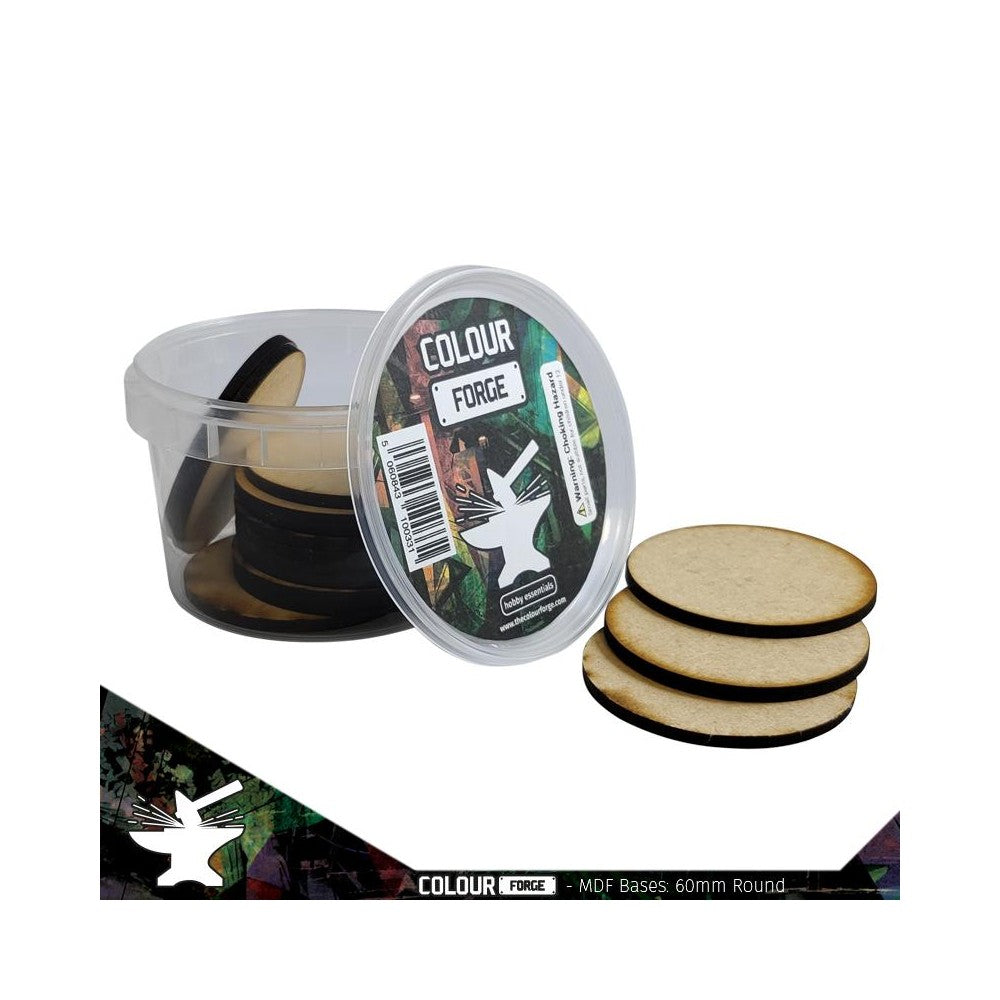 The War Hub - MDF Bases - 60mm Round (14)
