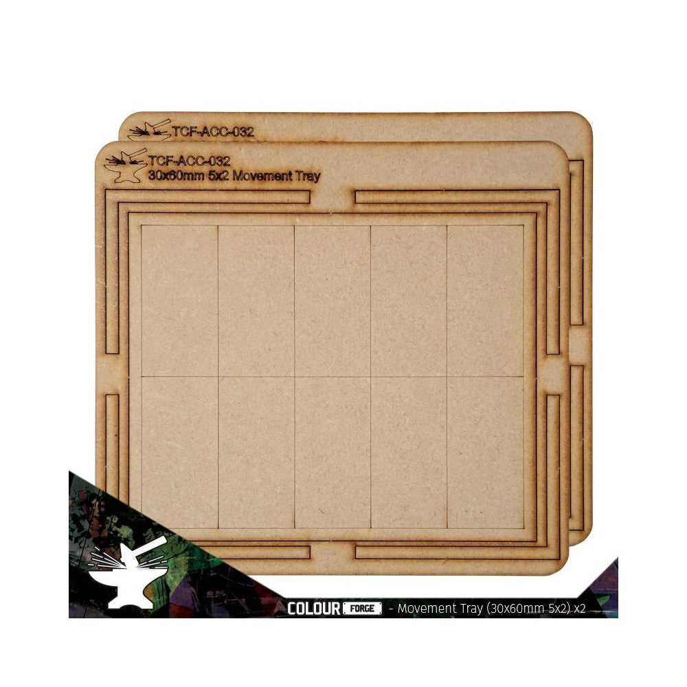 The War Hub - Movement Tray 30x60mm (5 x 2)