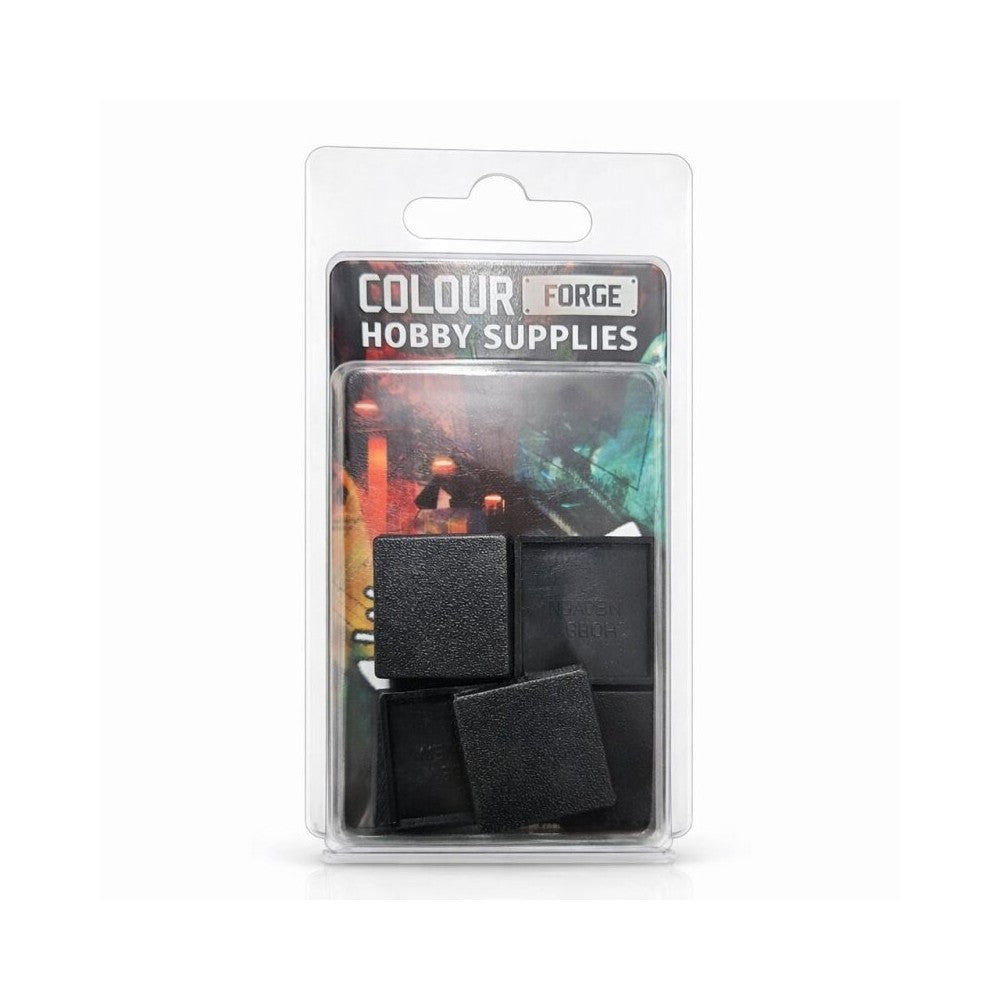 The War Hub - Plastic Bases - 25mm Square x10