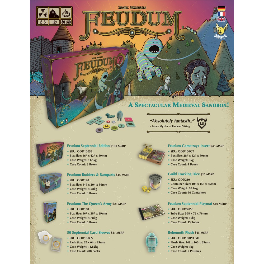 Feudum: Septennial Card Sleeves (50)