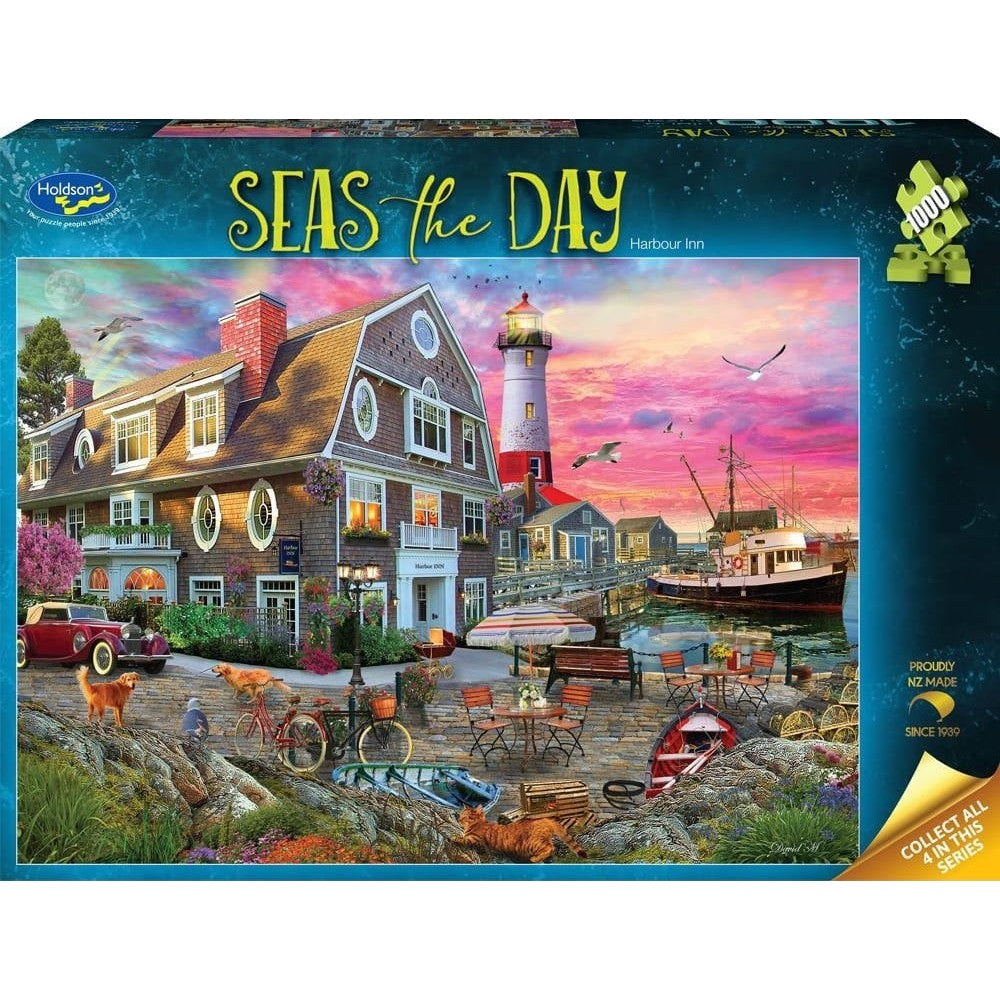 Puzzle - Holdson - Seas the Day, Harbour Inn - 1000Pc