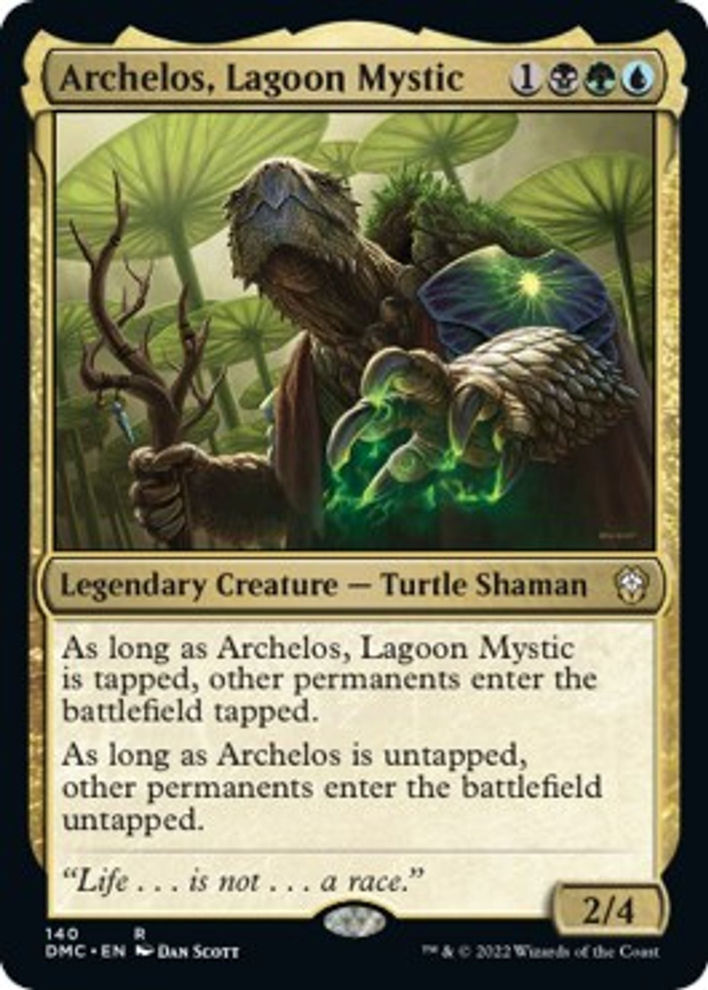 Archelos, Lagoon Mystic - Commander: Dominaria United