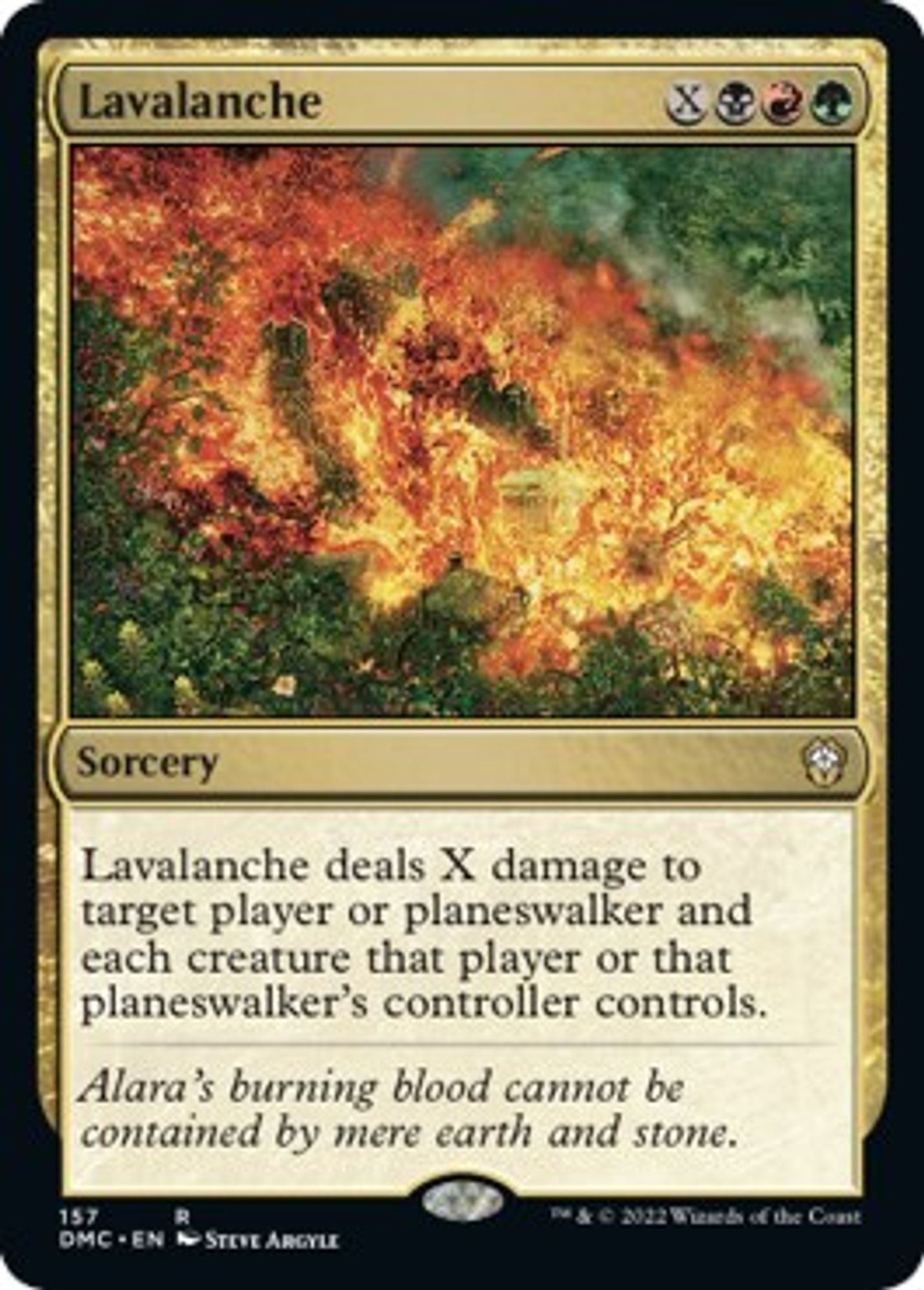 Lavalanche - Commander: Dominaria United