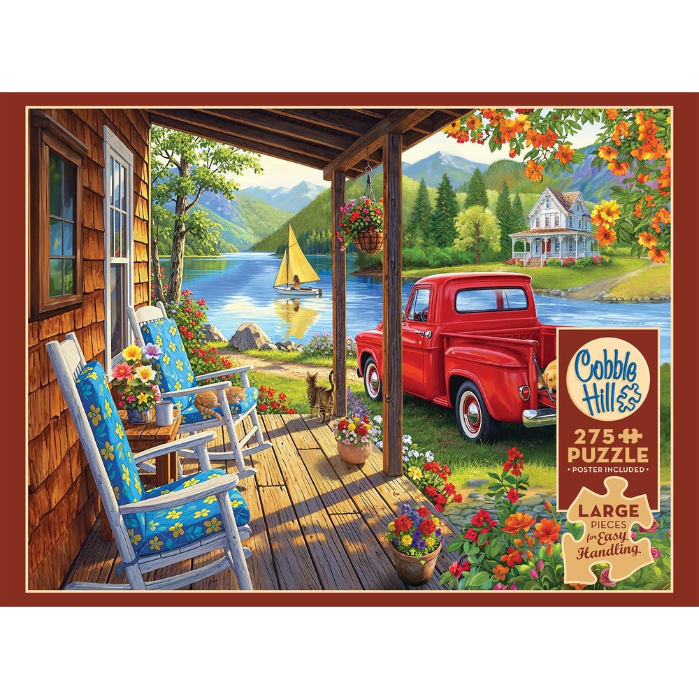 Puzzle - Cobble Hill - Lake Life - 275pc
