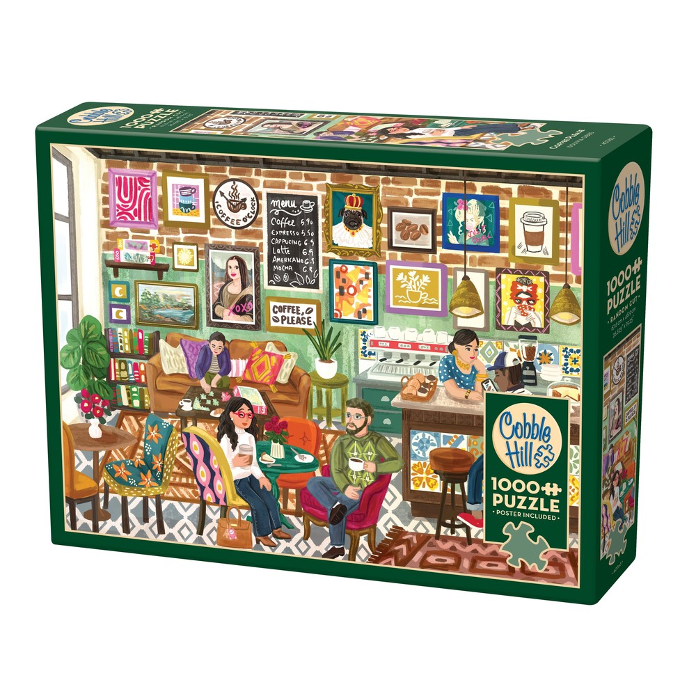 Puzzle - Cobble Hill - Coffee Please - 1000pc