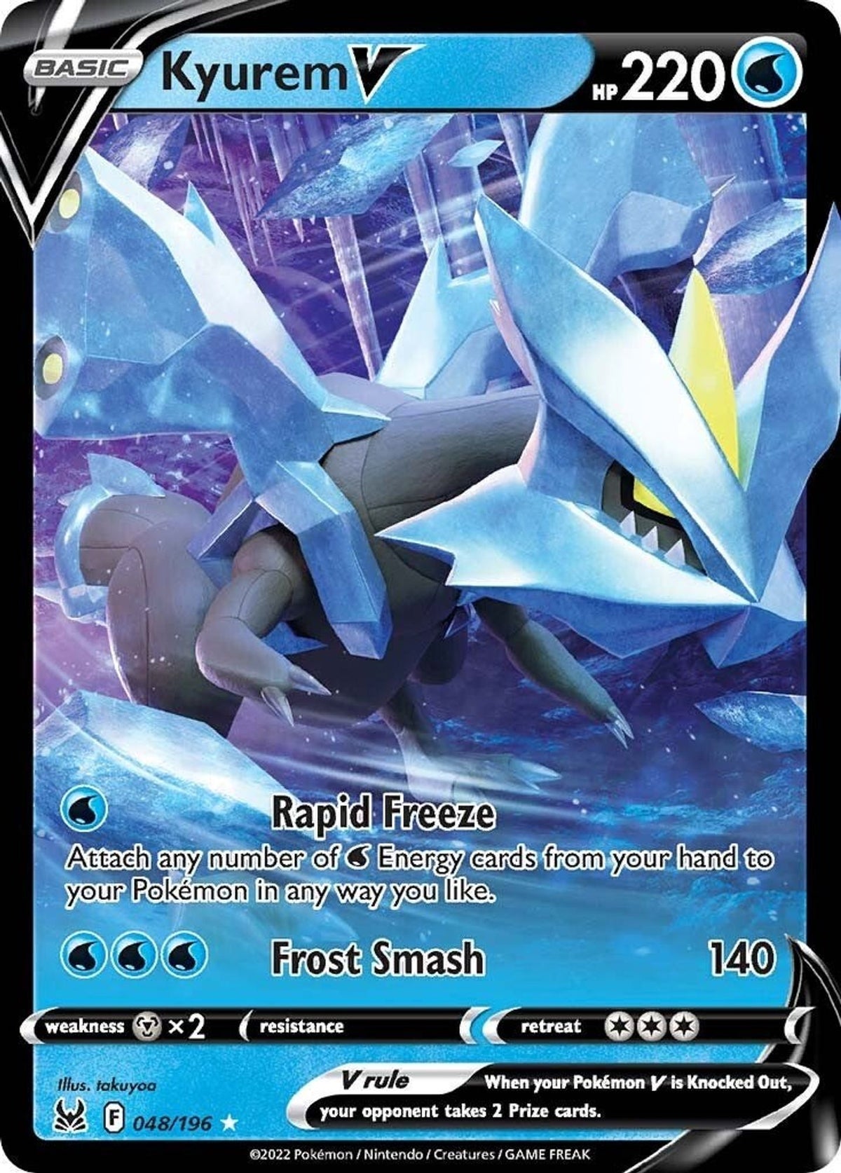 Kyurem V - SWSH11: Lost Origin