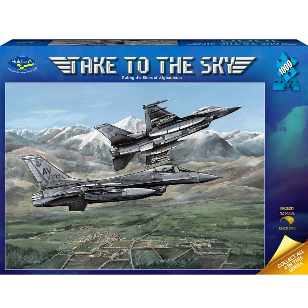 Puzzle - Holdson - Take to the Sky - 1000pc Puzzle - Ruling the Skies of Afghanistan