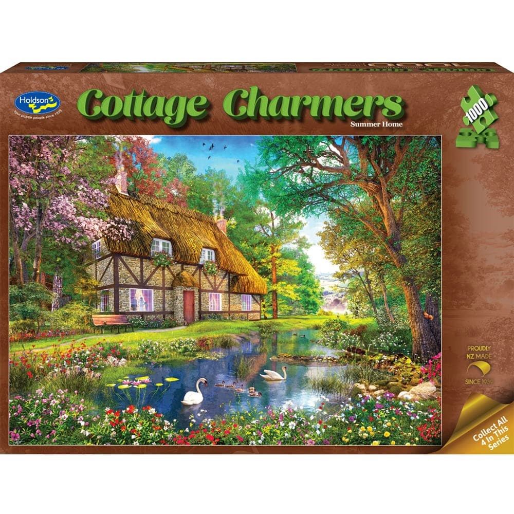 Puzzle - Holdson - Cottage Charmers - 1000pc Puzzle - Summer Home