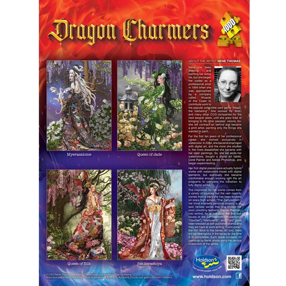 Puzzle - Holdson - Dragon Charmers - 1000pc Puzzle - (Master)