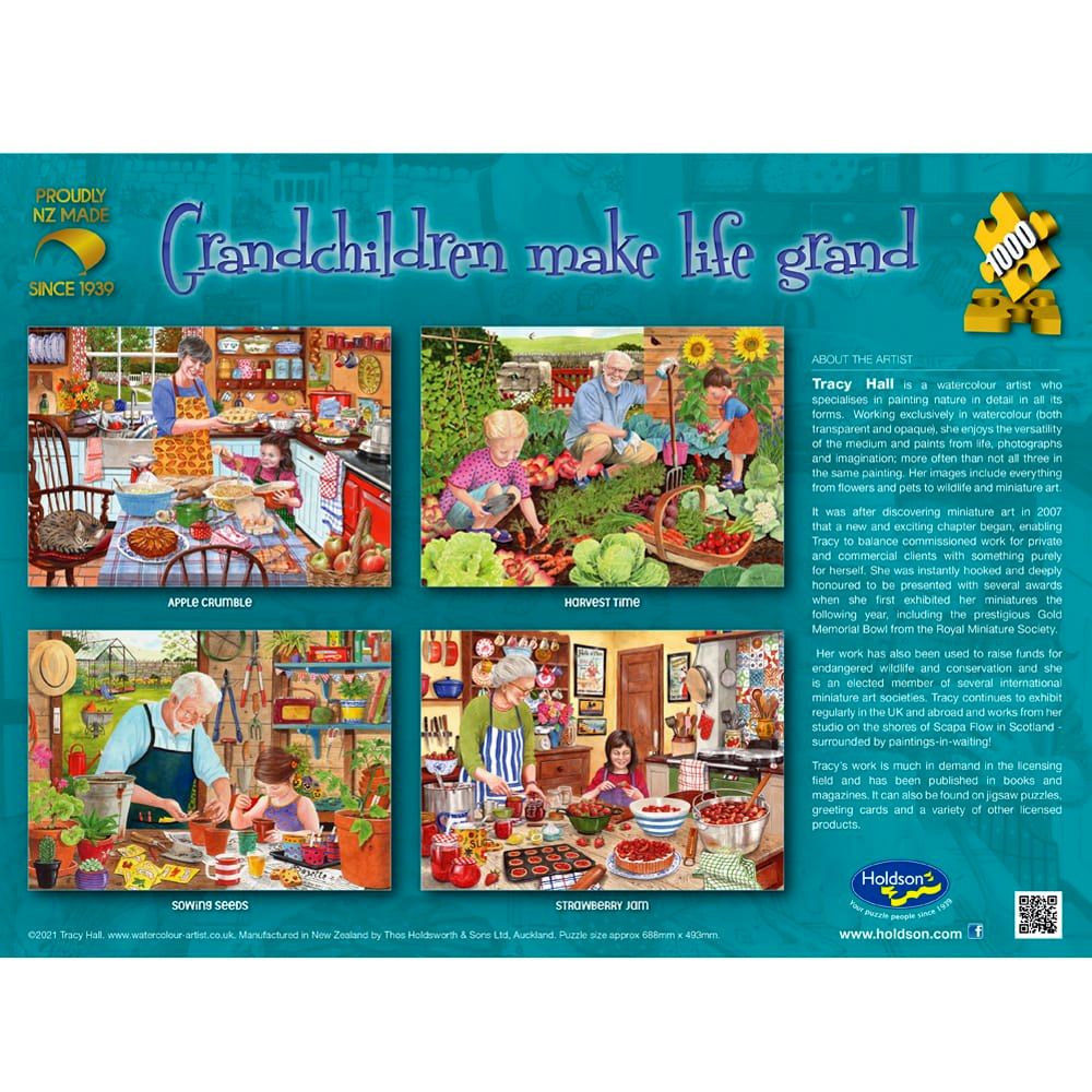 Puzzle - Holdson - Grandchildren - 1000pc Puzzle - SET OF FOUR (Master)