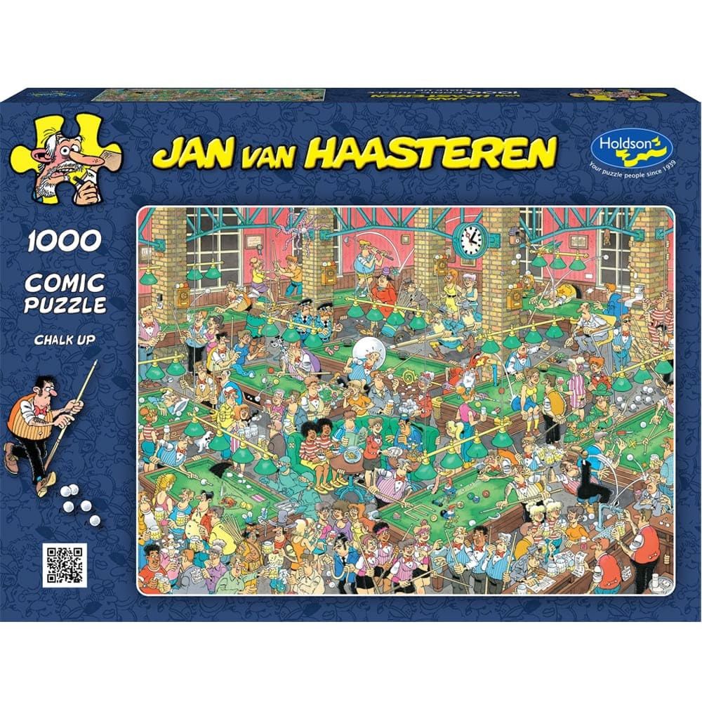 Puzzle - Holdson - Van Haasteren - 1000pc Puzzle - Chalk Up