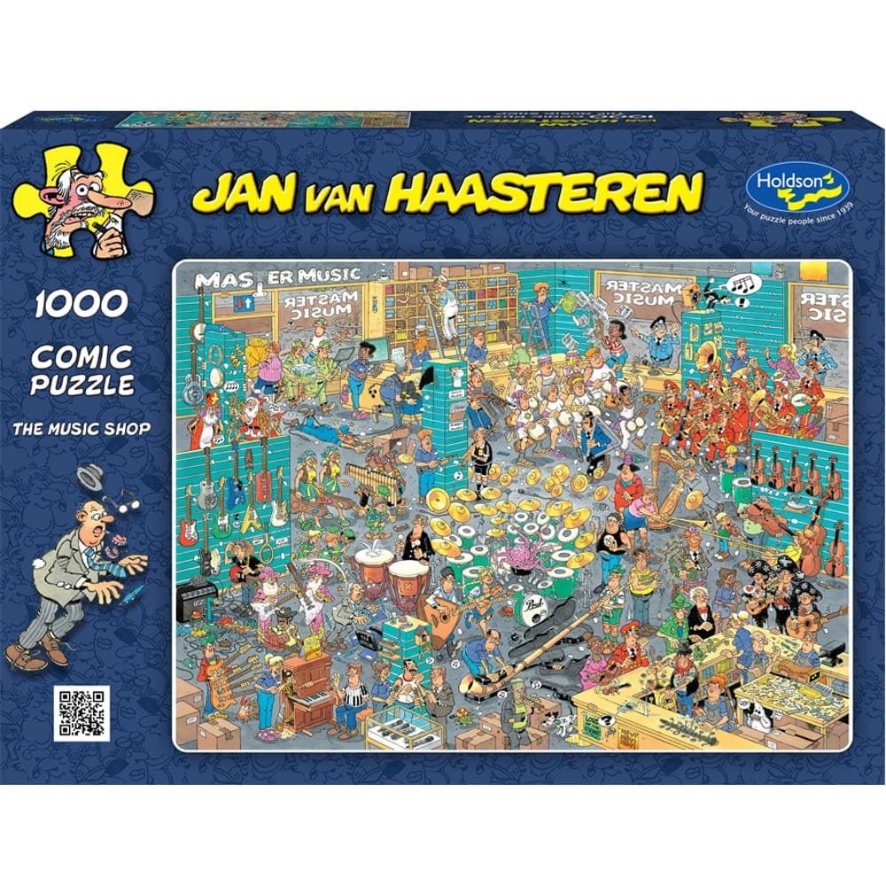 Puzzle - Holdson - Van Haasteren - 1000pc Puzzle - The Music Shop