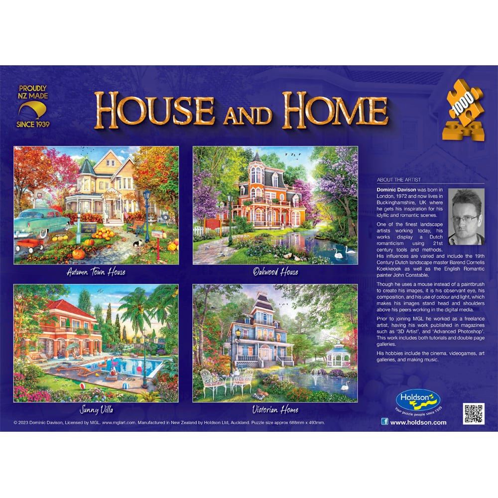 Puzzle - Holdson - House & Home - 1000pc Puzzle - SET OF FOUR
