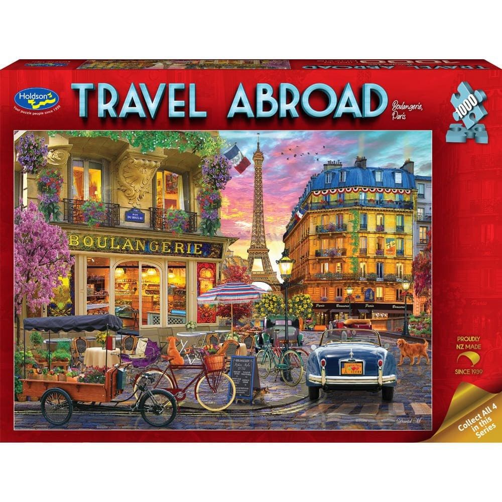 Puzzle - Holdson - Travel Abroad - 1000pc Puzzle - Boulangerie. Paris
