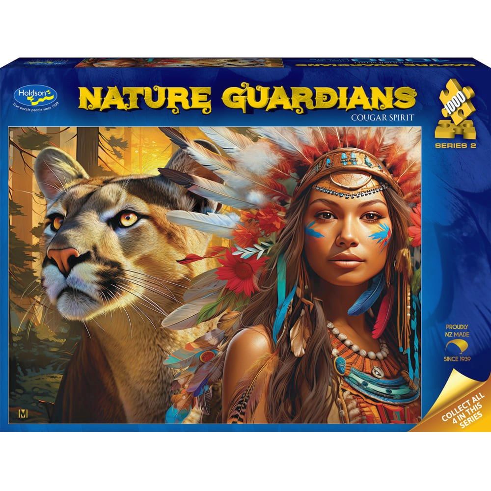 Puzzle - Holdson - Nature Guardians S2 - 1000pc Puzzle - Cougar Spirit