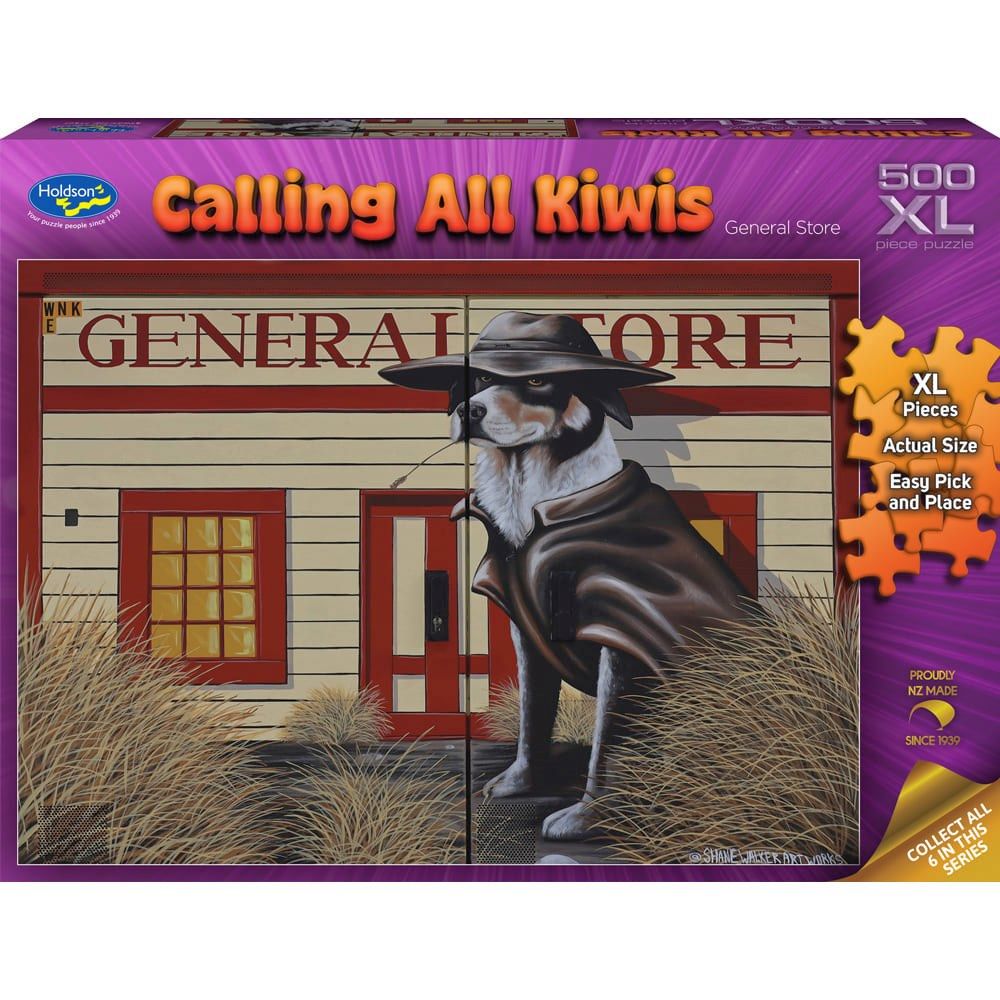 Puzzle - Holdson - Calling all Kiwis - 500XLpc Puzzle - General Store