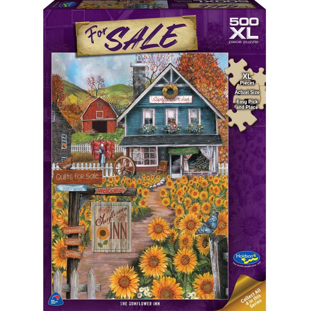 Puzzle - Holdson - For Sale 500XLpc Puzzle - Sunflower Inn